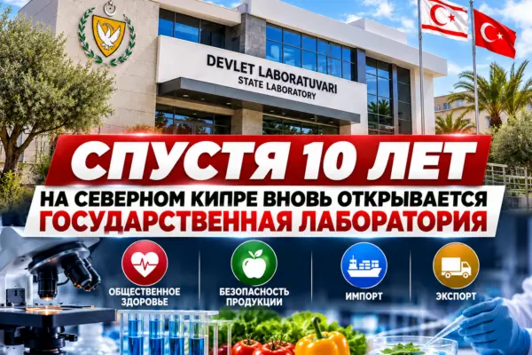 Спустя 10 лет после пожара на Северном Кипре вновь открывается Государственная лаборатория