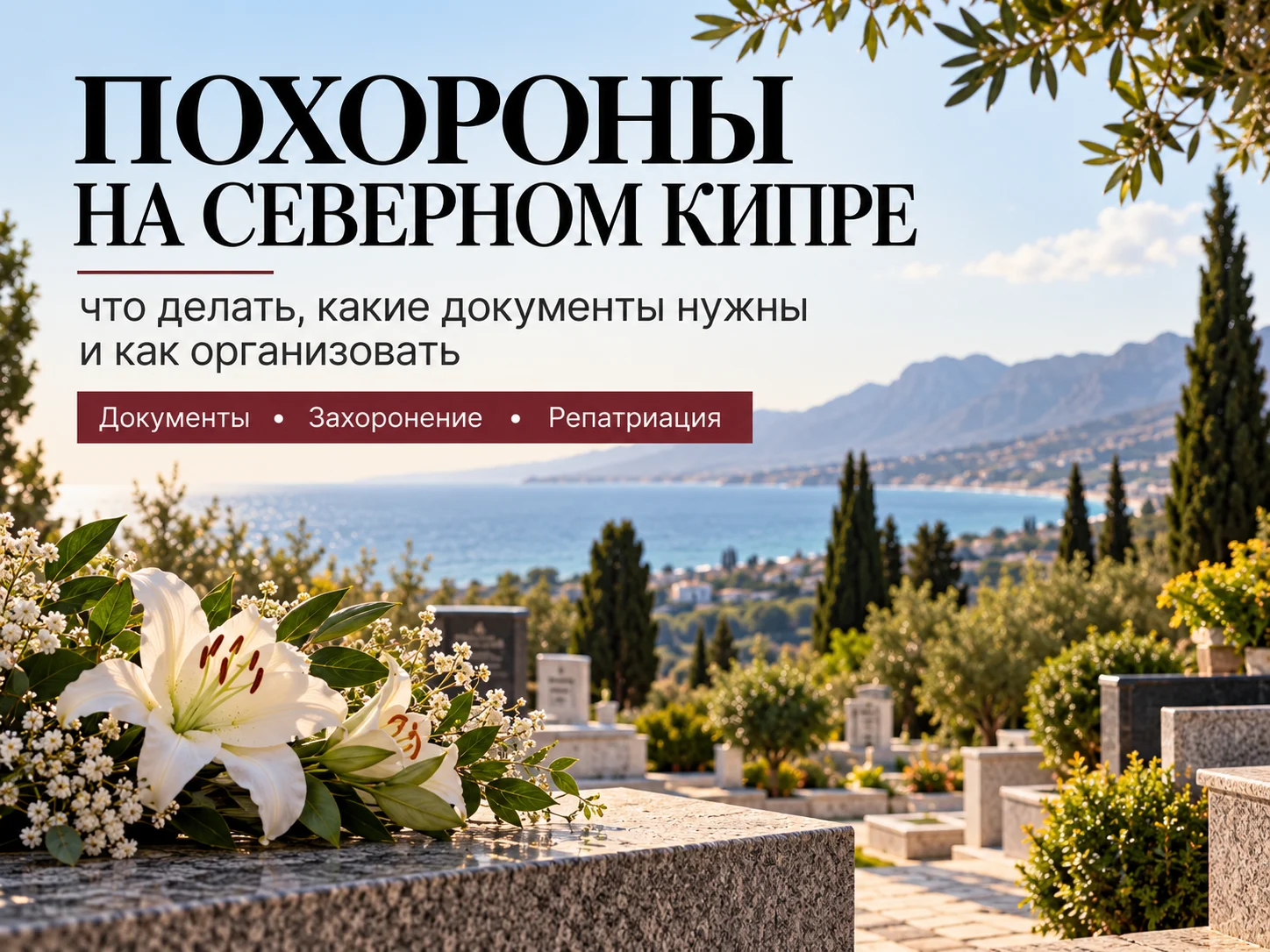 Смерть близкого человека на Северном Кипре: что делать, какие документы нужны и как организовать похороны