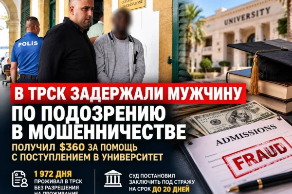 На Северном Кипре задержали мужчину, который предположительно обманул студента на $360