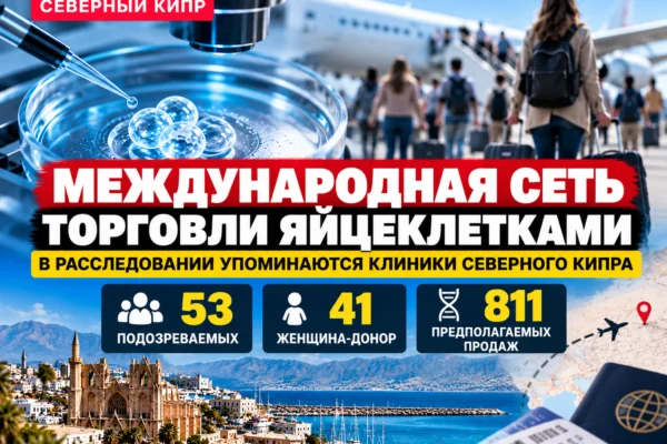Северный Кипр оказался в центре международного расследования торговли яйцеклетками: 53 подозреваемых и 811 предполагаемых продаж