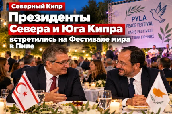 Президенты Северного и Южного Кипра встретились на Фестивале мира в Пиле: новый шаг к диалогу?