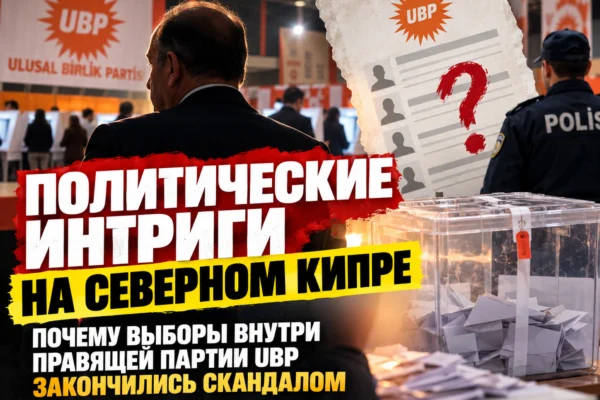 Политические интриги на Северном Кипре: почему выборы внутри правящей партии UBP закончились скандалом